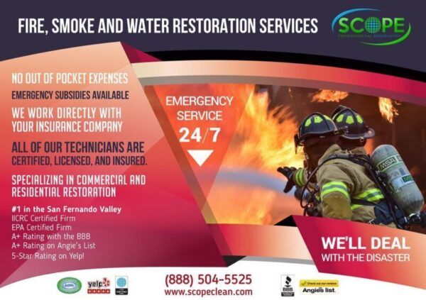 fire damage restoration in Los Angeles
